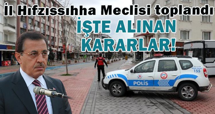 İŞTE ALINAN KARARLAR!