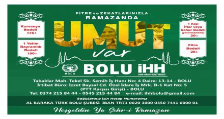 RAMAZANDA UMUT VAR