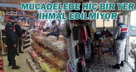 MÜCADELEDE HİÇ BİR YER İHMAL EDİLMİYOR