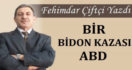 BİR BİDON KAZASI ABD