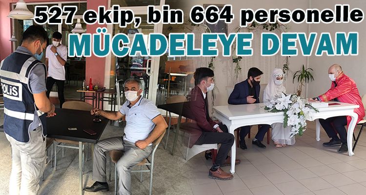 MÜCADELEYE DEVAM