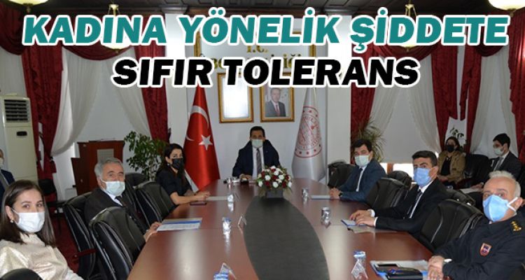 KADINA YÖNELİK ŞİDDETE SIFIR TOLERANS