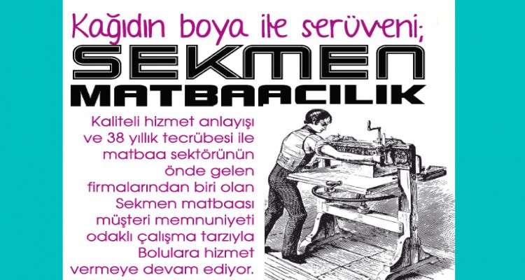 Kağıdın boya ile serüveni; Sekmen Matbaası