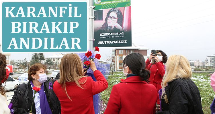 KARANFİL BIRAKIP ANDILAR