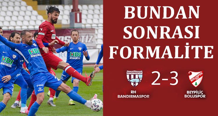 BUNDAN SONRASI FORMALİTE