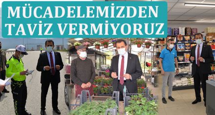 MÜCADELEMİZDEN TAVİZ VERMİYORUZ