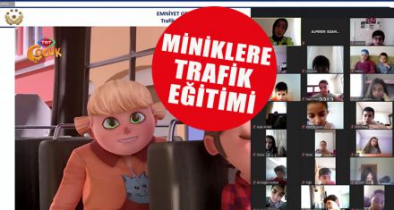 HEM TRAFİK EĞİTİMİ ALDILAR HEM DE EĞLENDİLER