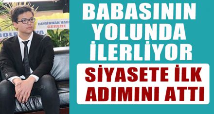 BABASININ YOLUNDAN İLERLİYOR.!