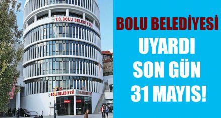 BOLU BELEDİYESİ UYARDI!