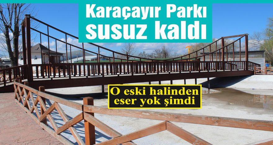 Karaçayır Parkına yazık etmeyin!