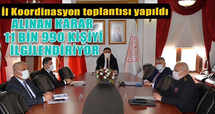 ALINAN KARAR 11 BİN 990 KİŞİYİ İLGİLENDİRİYOR