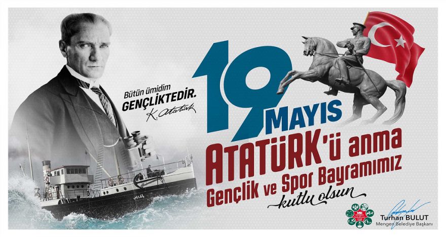 19 MAYIS GENÇLİK VE SPOR BAYRAMI KUTLU OLSUN
