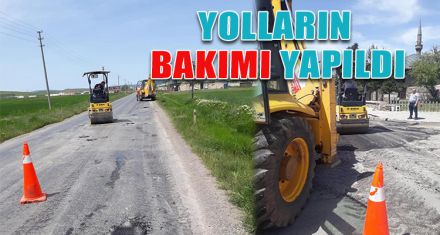 YOLLARIN BAKIMI YAPILDI