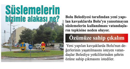Kavşaklar Bolu açsın