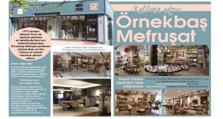 Kalitenin adresi Örnekbaş Mefruşat