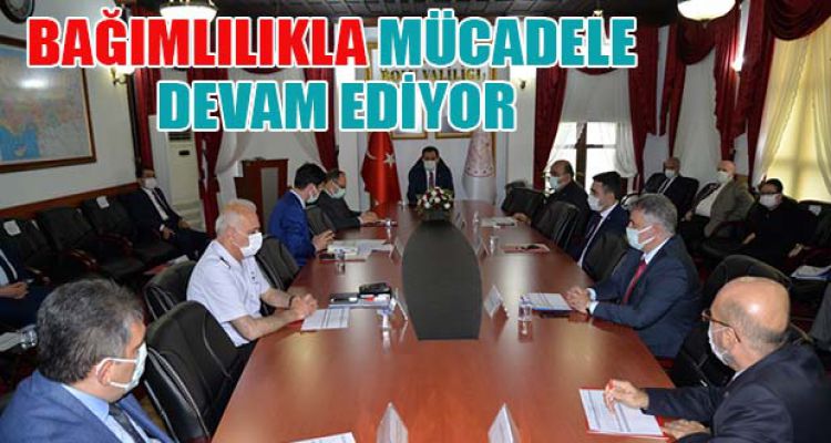 BAĞIMLILIKLA MÜCADELE DEVAM EDİYOR