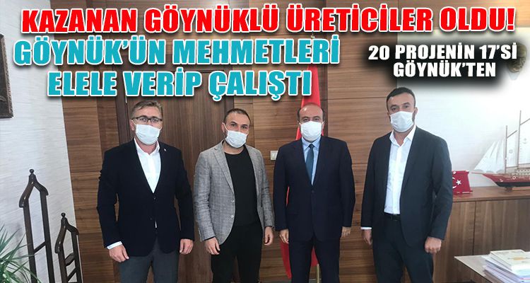 KAZANAN GÖYNÜKLÜ ÜRETİCİLER OLDU!
