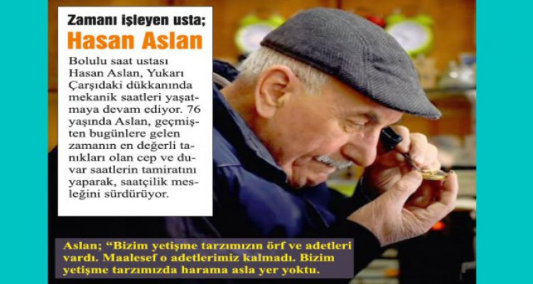 Mesleğin incelikleri onun hünerli ellerinde yaşıyor.