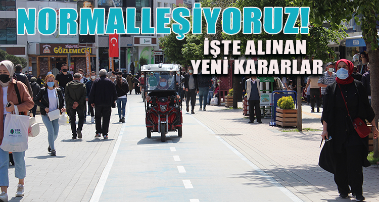 NORMALLEŞİYORUZ!