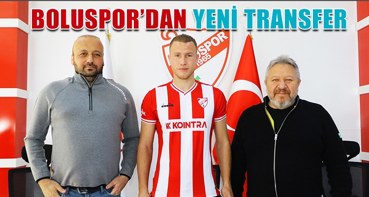 BOLUSPOR'DAN YENİ TRANSFER