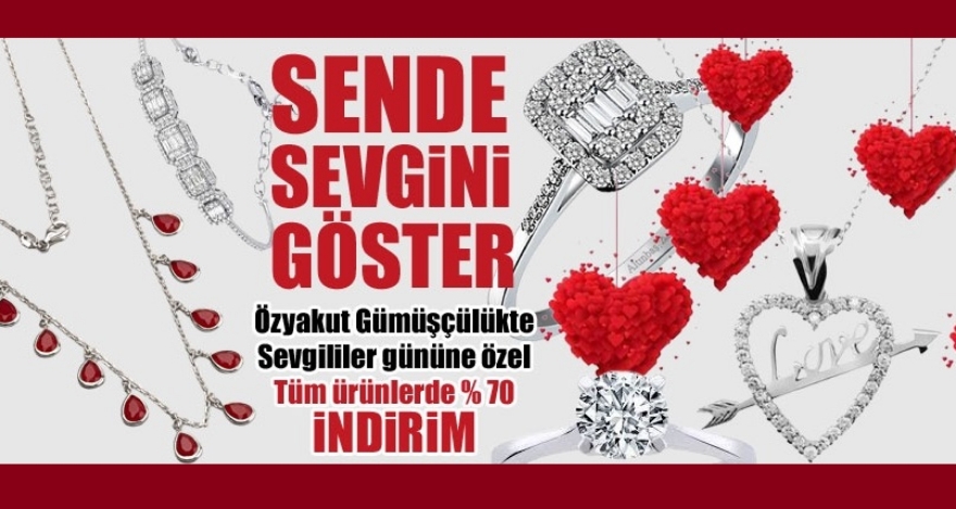 14 ŞUBAT'A ÖZEL %70 İNDİRİMLER