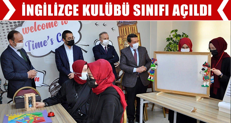 İNGİLİZCE KULÜBÜ SINIFI AÇILDI