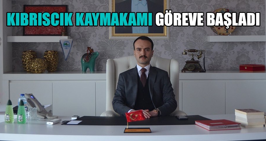 Kıbrıscık Kaymakamı Erdoğan göreve başladı