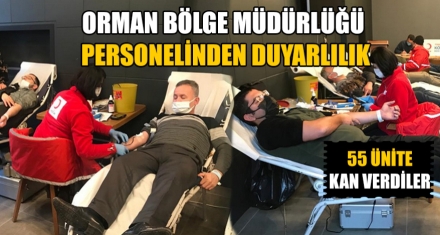 ORMAN BÖLGE MÜDÜRLÜĞÜ PERSONELİNDEN DUYARLILIK