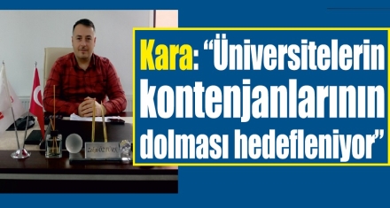 “YAPILAN DEĞİŞİKLİKLER ÜNİVERSİTELERİN KALİTESİNİ DÜŞÜREBİLİR”