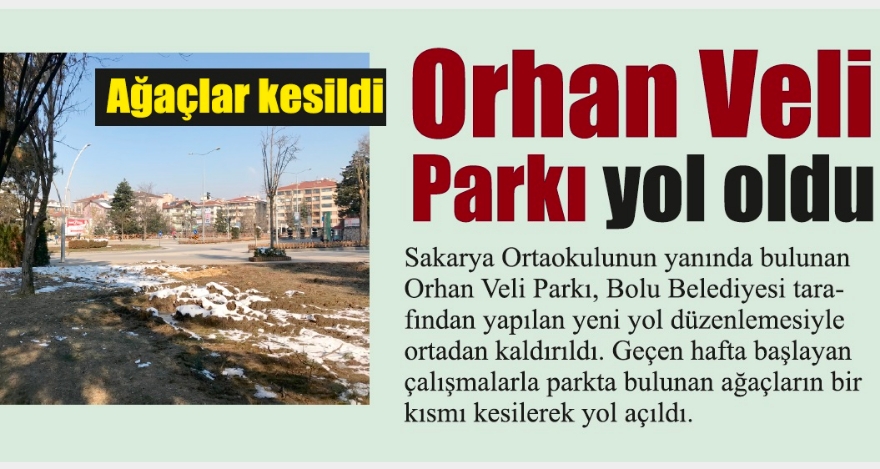 Artık öyle bir park yok