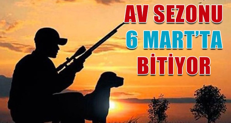 AV SEZONU SONA ERİYOR