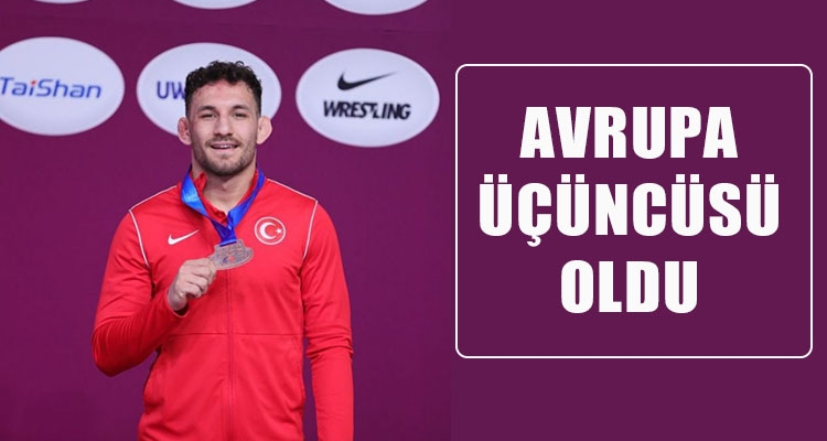 AVRUPA ÜÇÜNCÜSÜ OLDU