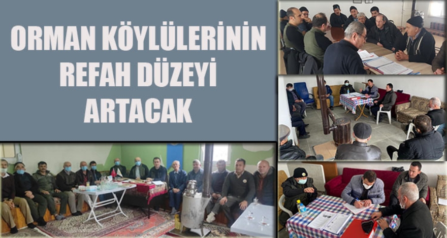 ORMAN KÖYLÜLERİNİN REFAH DÜZEYİ ARTACAK