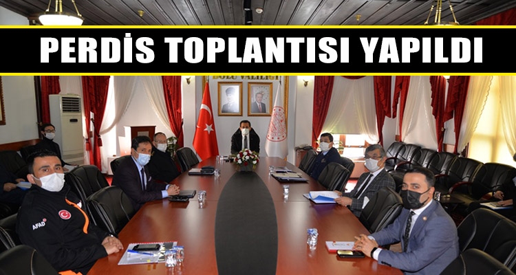 PERDİS TOPLANTISI YAPILDI