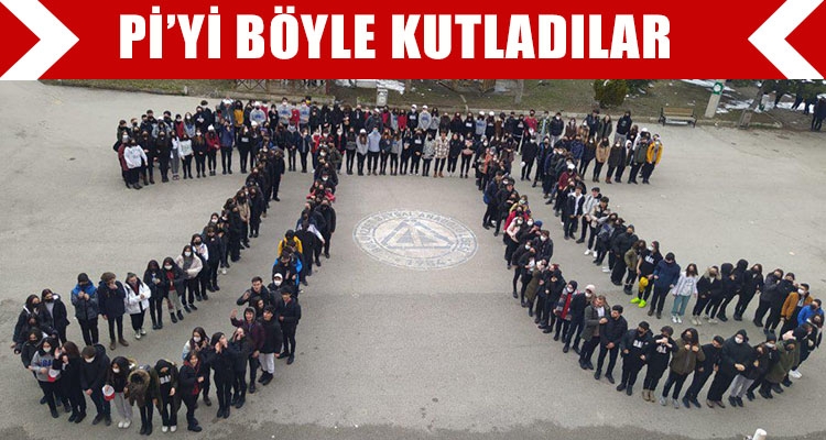 Pİ'Yİ BÖYLE KUTLADILAR