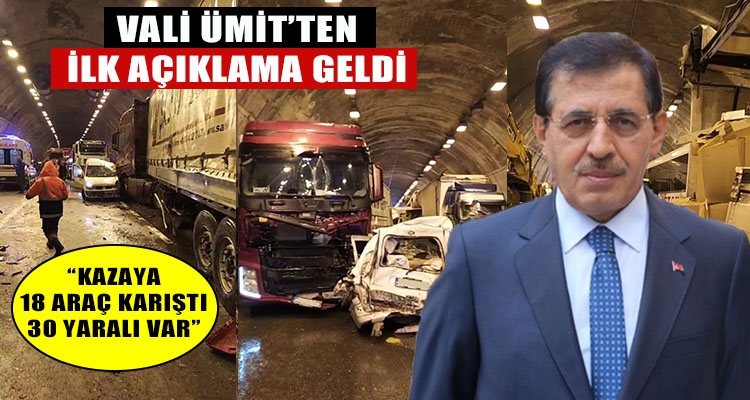 VALİ ÜMİT'TEN İLK AÇIKLAMA GELDİ