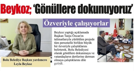 Leyla Beykoz; ‘Alan elle veren el birbirini görmüyor'