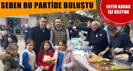 SEBEN BU PARTİDE BULUŞTU