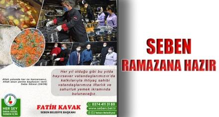 SEBEN RAMAZANA HAZIR