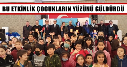 SEBENLİ ÇOCUKLARIN YÜZÜ GÜLDÜ