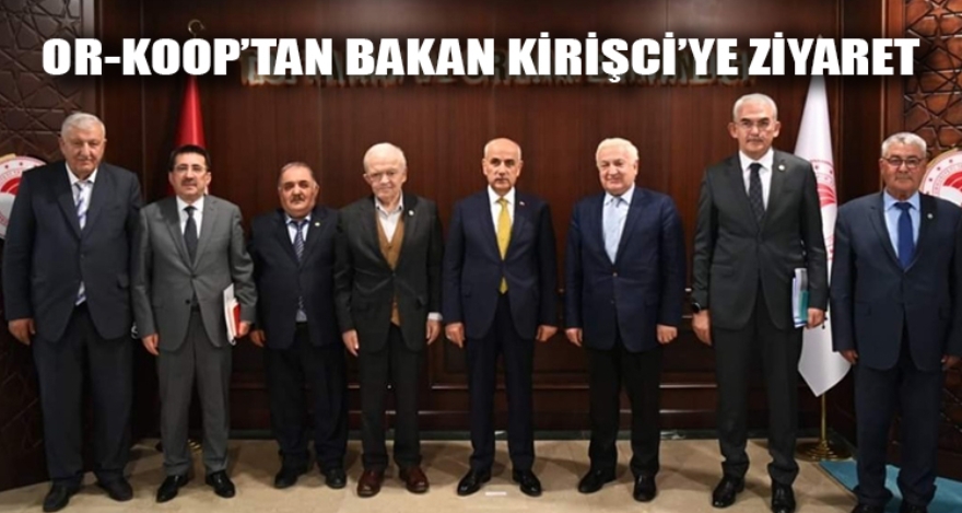 OR-KOOP'TAN BAKAN KİRİŞCİ'YE ZİYARET