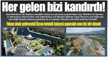 Deniz gelecekti beton duvarlar geldi!