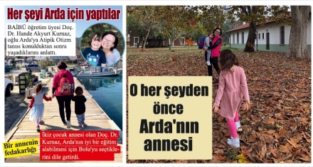 O her şeyden önce Arda'nın annesi