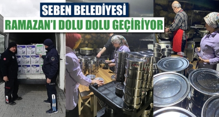 SEBEN BELEDİYESİ RAMAZAN'I DOLU DOLU GEÇİRİYOR