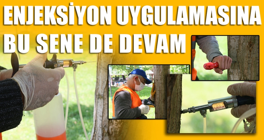 ENJEKSİYON UYGULAMASINA BU SENE DE DEVAM