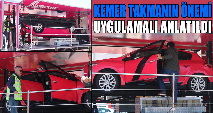KEMER TAKMANIN ÖNEMİ UYGULAMALI ANLATILDI