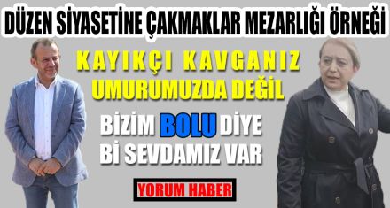 DÜZEN SİYASETİNE ÇAKMAKLAR MEZARLIĞI ÖRNEĞİ