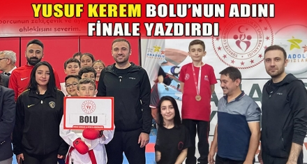 YUSUF KEREM BOLU'NUN ADINI FİNALE YAZDIRDI