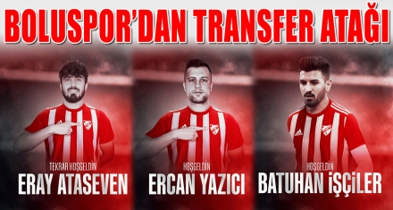 BOLUSPOR'DAN TRANSFER ATAĞI