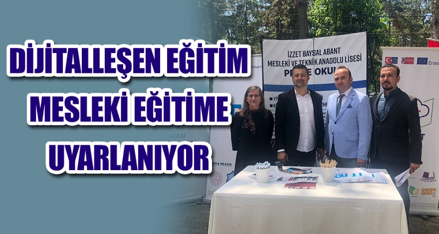 DİJİTALLEŞEN EĞİTİM MESLEKİ EĞİTİME UYARLANIYOR